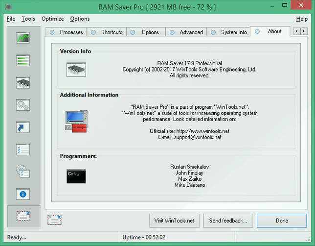 RAM Saver скачать с ключом