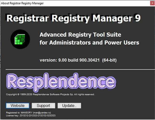 Registrar Registry Manager Pro 9.01 скачать торрент бесплатно
