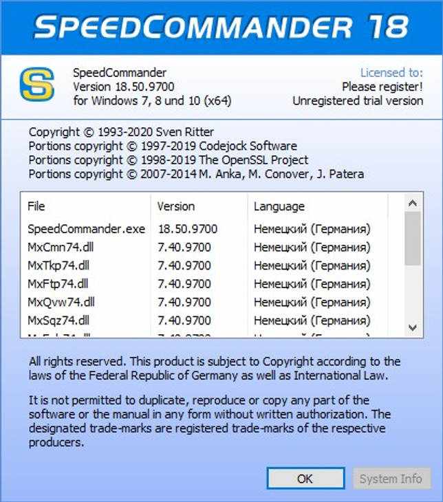 SpeedCommander Pro 18.50.9700 + Rus Portable скачать бесплатно