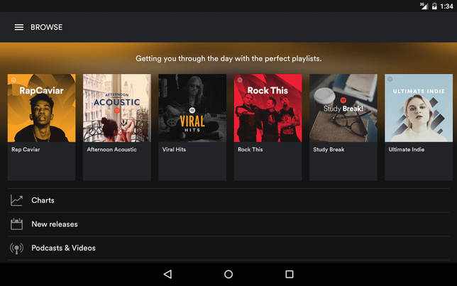 Spotify Music 8.4.79.612 на Android скачать бесплатно