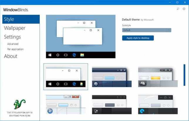 Stardock Windowblinds 10.85 скачать торрент бесплатно