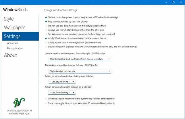Stardock Windowblinds 10.85 скачать торрент бесплатно
