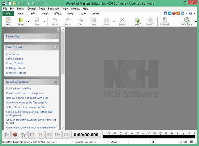 WavePad Sound Editor 10.67 Beta
