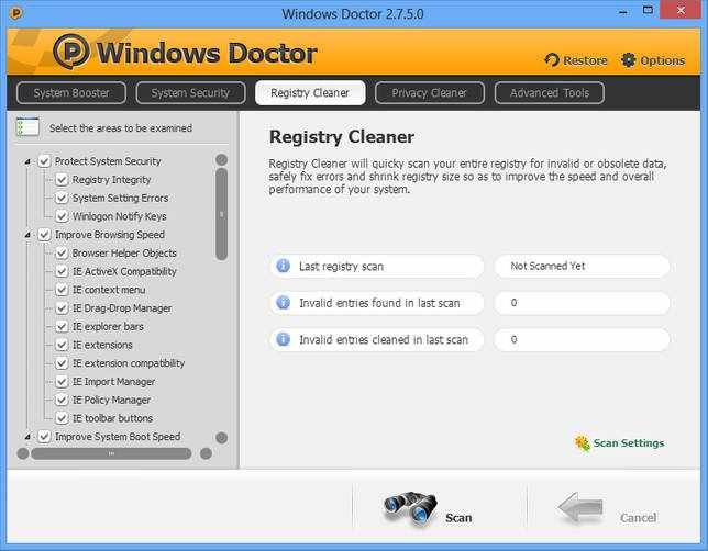 Windows Doctor 3.0.0.0 на русском скачать бесплатно