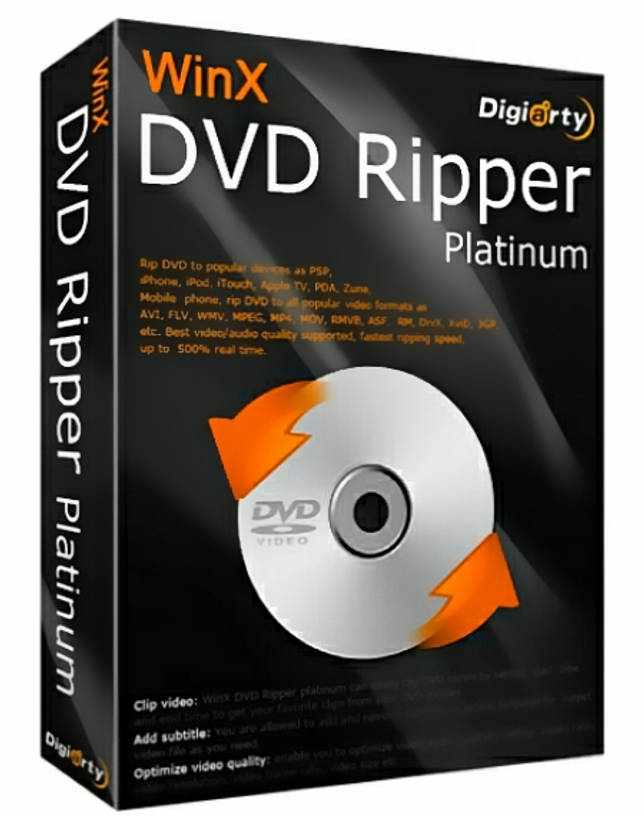 WinX DVD Ripper Platinum 8.20.0.235 + patch 