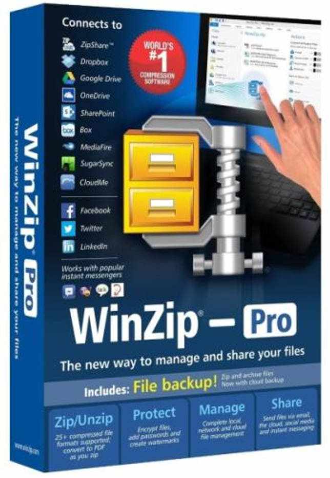 WinZip Pro 25.0 Build 14245 русская версия + код активации скачать