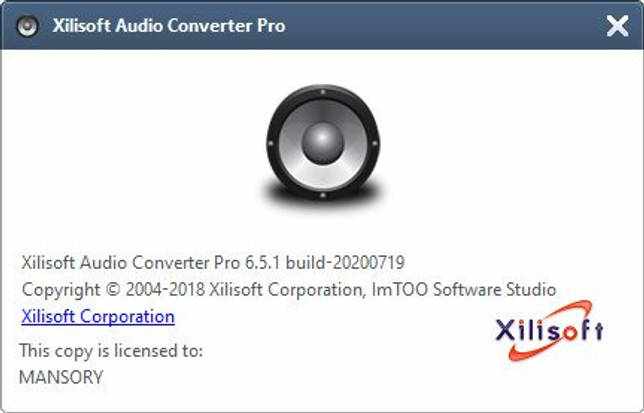 Xilisoft Audio Converter Pro 6.5.1 скачать торрент бесплатно